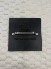 VTG (2006) Pampered Chef Heavy Duty Cast Iron 8 1/2″ Square Grill Press #2875