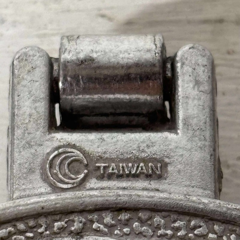 Vtg Aluminum Meat Press 1950s Embossed Chef gallery