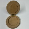 Vintage Wooden Hinged Hamburger Press 3 7/8” Patty Maker Kitchy Chef gallery