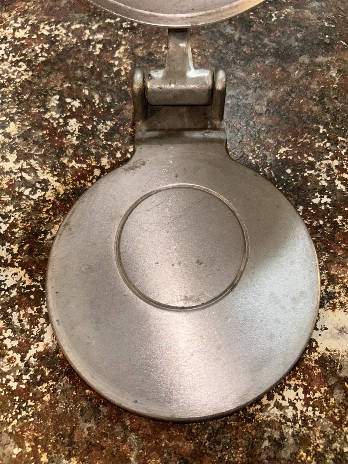 Vintage Aluminum 5" Hamburger / Tortilla Press Mallard Duck Design gallery