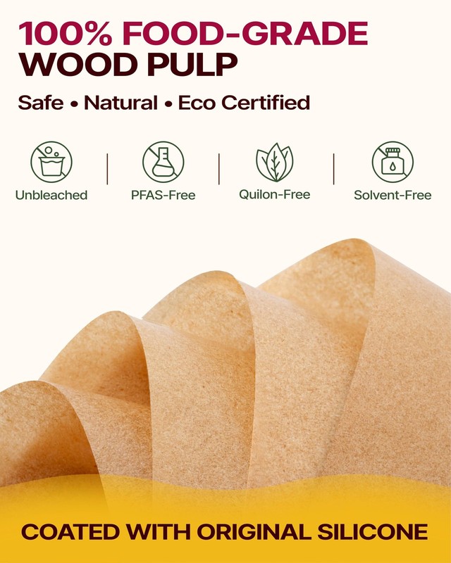 Katbite Parchment Paper Sheets 360 PCS, 12x16 Inch 360 Pcs, Brown gallery