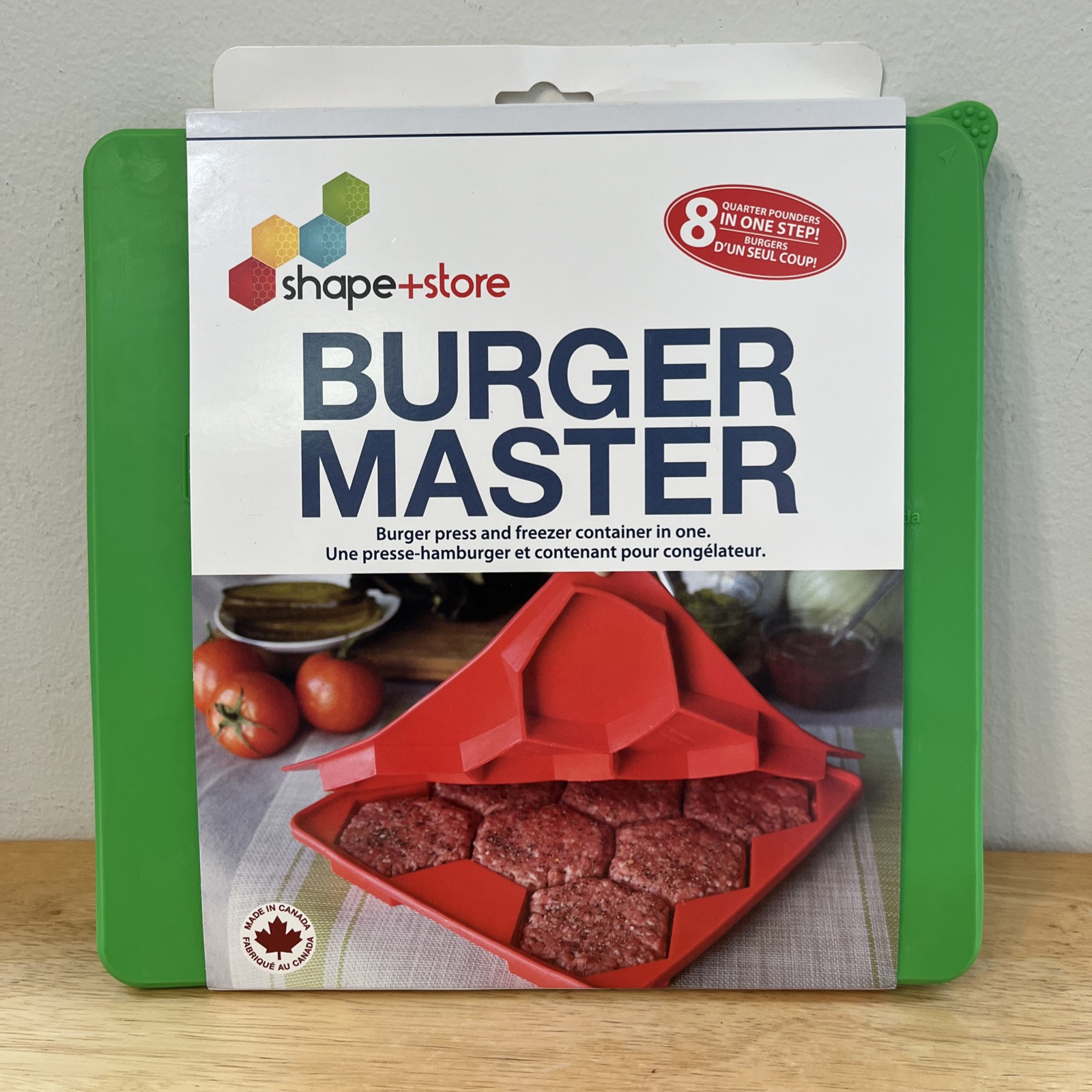 Shape+Store Burger Master & Burger Master MAX Press & Freezer Containers NEW! gallery