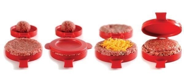 NORPRO 508 Stuffed Burger Press, Beef Turkey Cheese Veggie Maker Press Mold gallery