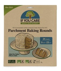 If You Care Parchment Paper Rounds for Baking Cakes, 24 Count (Pack of 20)