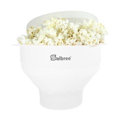 The Original Salbree Collapsible Silicone Microwave Popcorn Pop… USA FAST SHIP