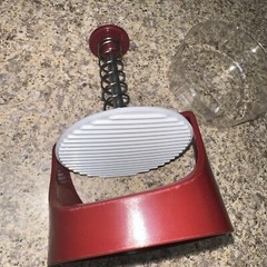 Plastic Adjustable Hamburger Press & Patty Maker Non-Stick Spring Rub Grill