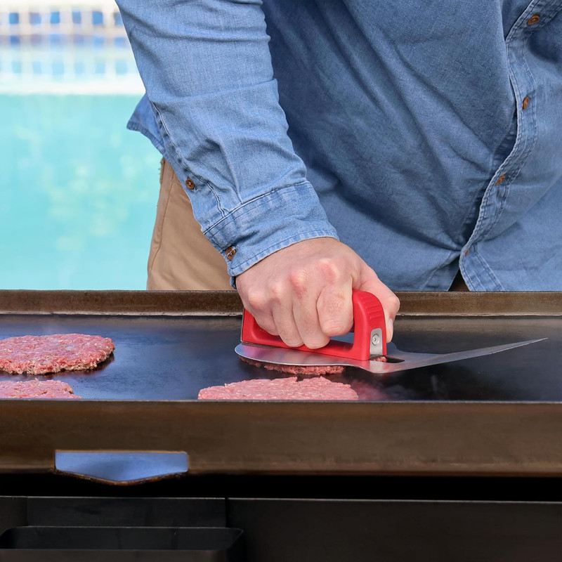09516 Smashula Stainless Steel Burger Press, Spatula, Bottle Opener and Magnetic gallery