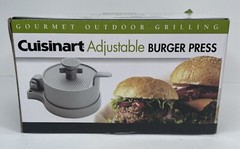 Cuisinart Adjustable Metal Burger Hamburger Press CABP-300