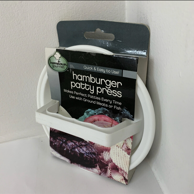 NIP HOMETOWN GOURMET Hamburger Patty Press gallery