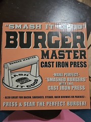 Burger Master Cast iron Press
