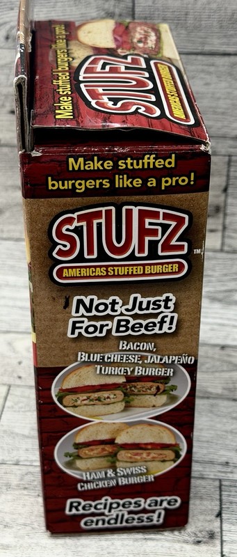 STUFZ Americas Stuffed Burger Maker As Seen On TV Hamburger Ships FAST! gallery