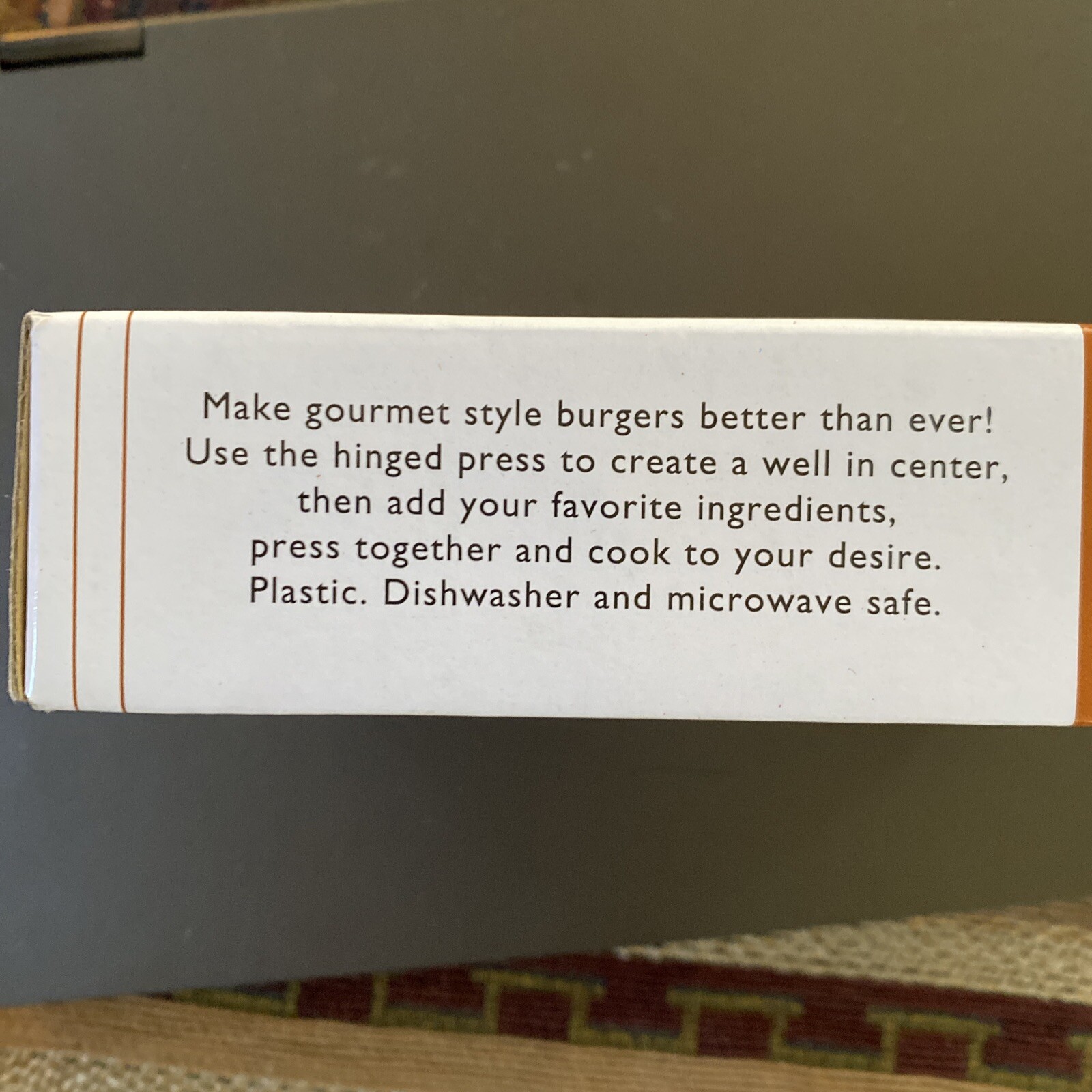 Chef's Best Stuffed Burger Maker-Gourmet-Styled Burgers-New gallery