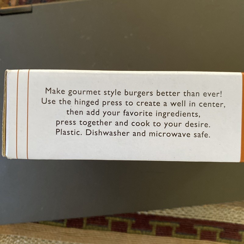Chef's Best Stuffed Burger Maker-Gourmet-Styled Burgers-New gallery