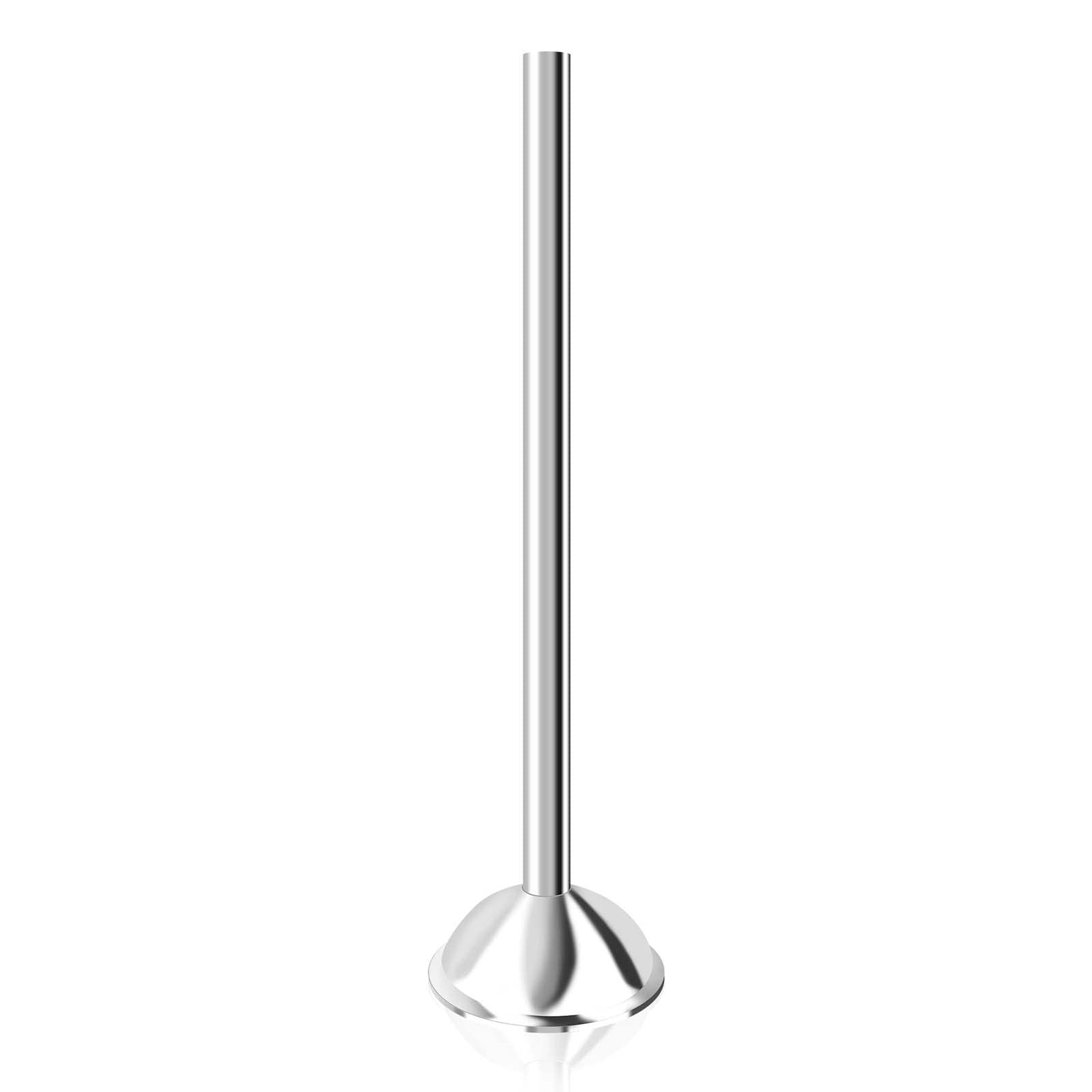 Wutfly 10mm Stainless Steel Sausage Stuffing Tubes and 10mm, Silver gallery
