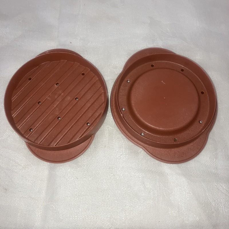 Nordic Ware 3 In 1 Stuffed Burger Maker And Patty Press Made in USA Vintage gallery