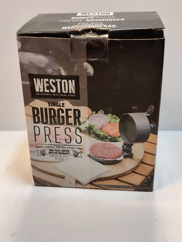 Weston Single Burger Press Model 07-0301 gallery