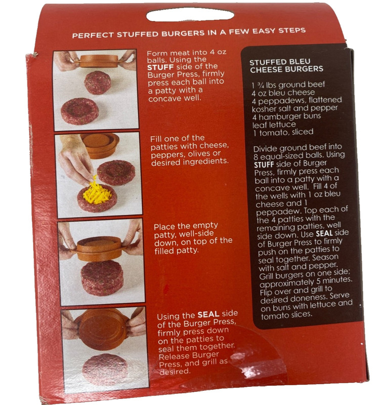 Nordic Ware Stuffed Burger Maker Patty Press Nordicware Cooking Supplies gallery