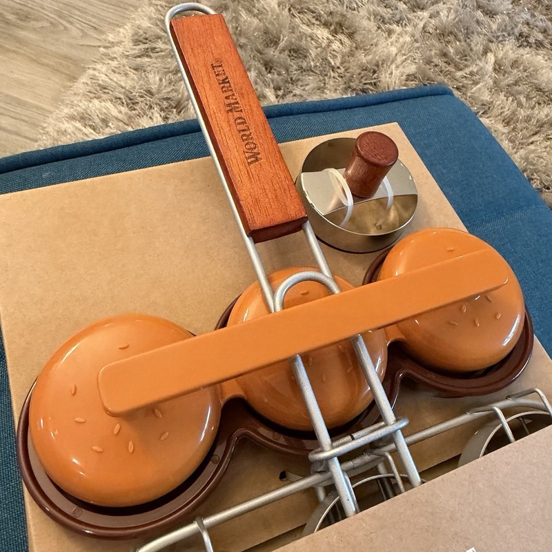 World Market Deluxe Mini Burger Set - NEW -9 Burgers gallery