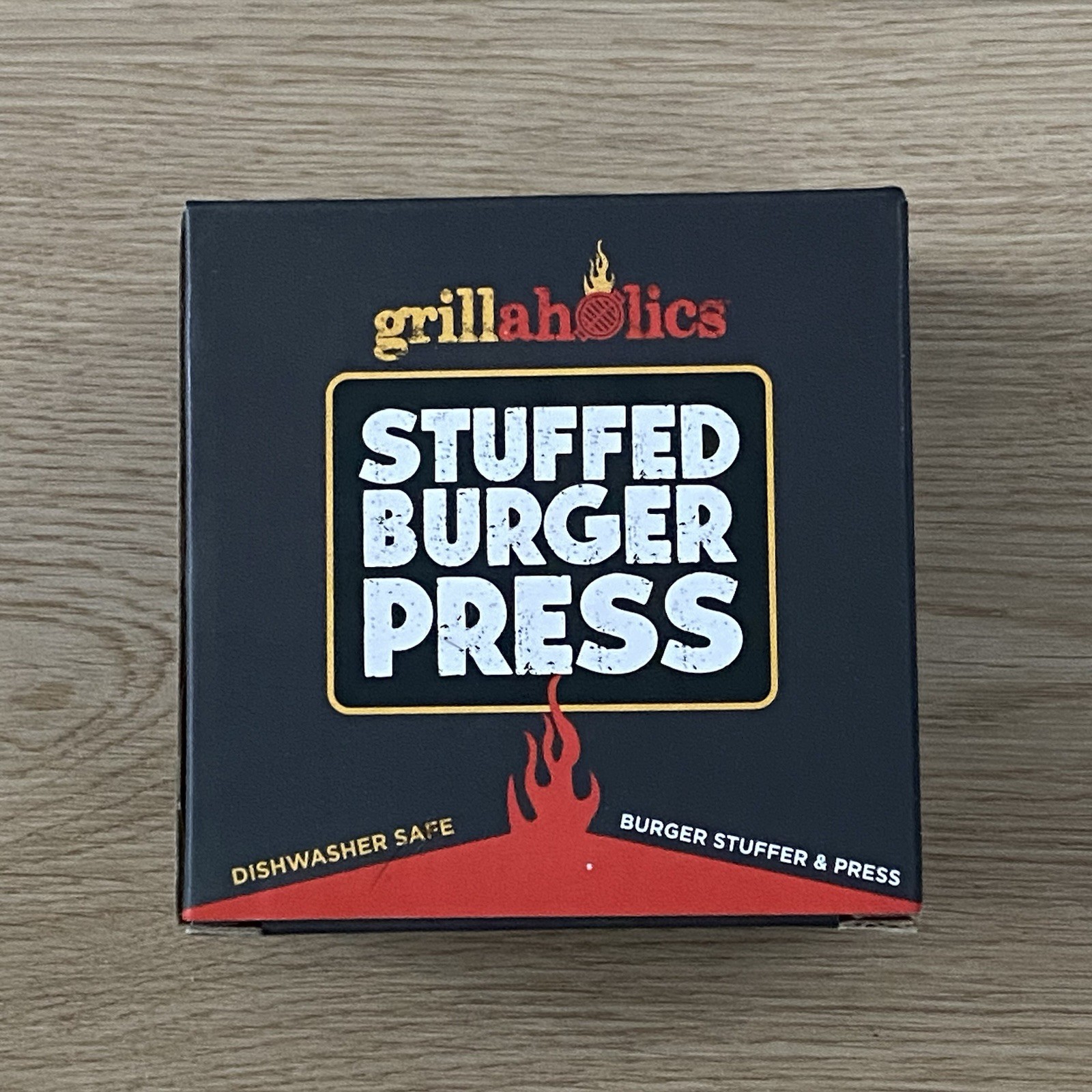 Grillaholics Stuffed Burger Press & Hamburger Maker - Non Stick Hamburger gallery