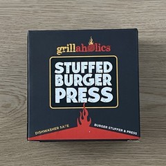 Grillaholics Stuffed Burger Press & Hamburger Maker – Non Stick Hamburger