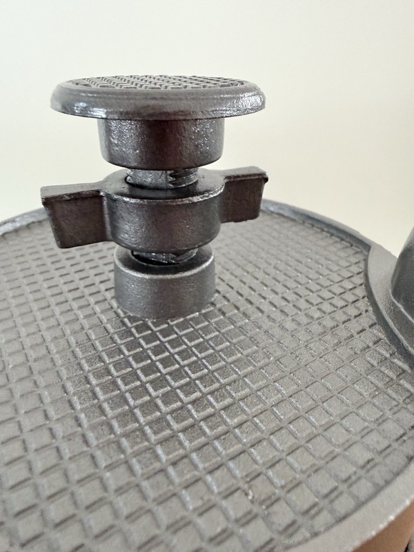Gray Cast Metal Adjustable Hamburger Press gallery