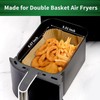 SIUDANGKA Air Fryer Liners Disposable, 125 pcs for 6-9qt, 125pcs Rectangular gallery