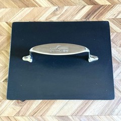 All Clad Cast Iron Burger Press / Panini Weight 10 x 8 Stainless Steel Handle