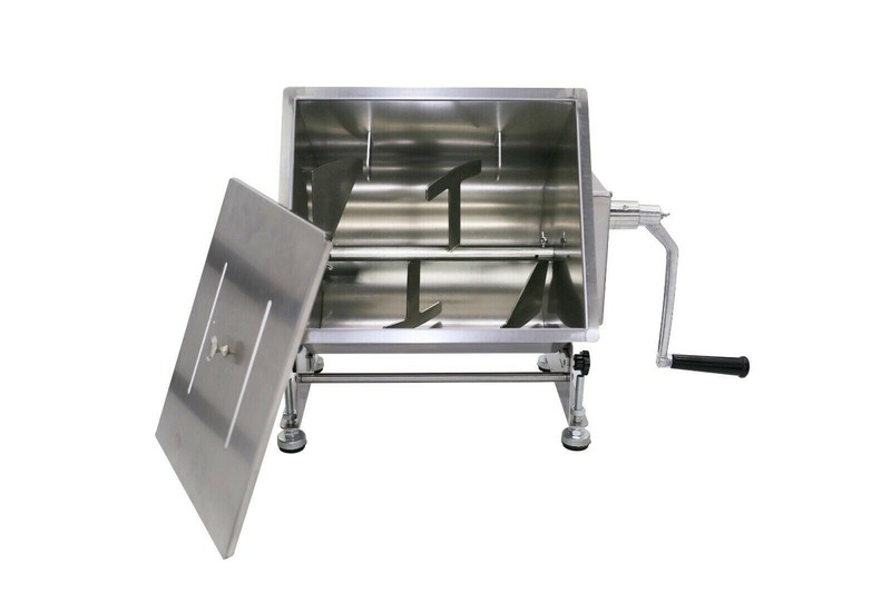 Hakka Commercial 2 in 1 Food Processor Meat Mixer with Burger Press Patty Maker gallery