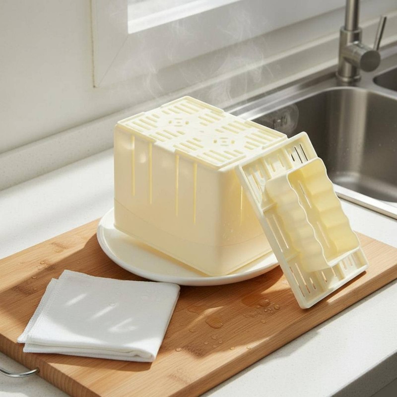 Tofu Press Food-Grade Plastic Tofu Creator DIY for Vegans gallery