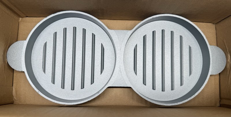 NEW Norpro 503 Double Burger Press HAMBURGER MEAT ETC gallery