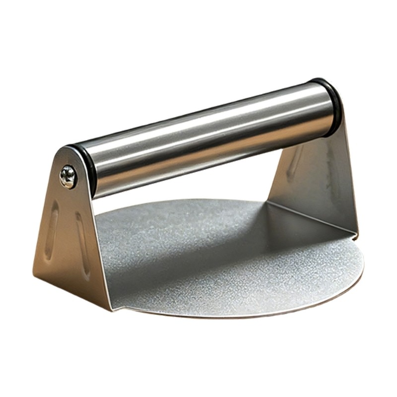 Burger Smasher Smash Burger Press with Smooth Plate Easy Grip Metal Handle gallery
