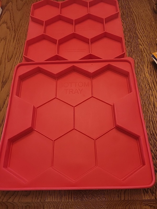 Burger Master Press and Freezer Container (8 quarter pounders) Shape+Store - NEW gallery