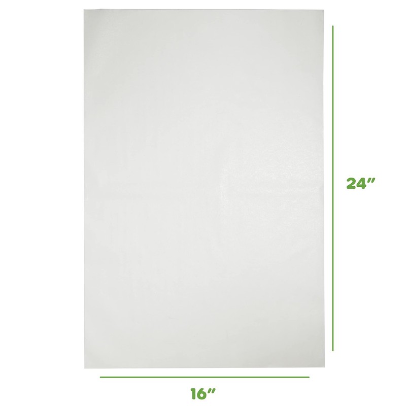 GUSTO [16 x 24 Inch - 100 Count] Pre-Cut Parchment 16 x 24 in (Sheet), White gallery