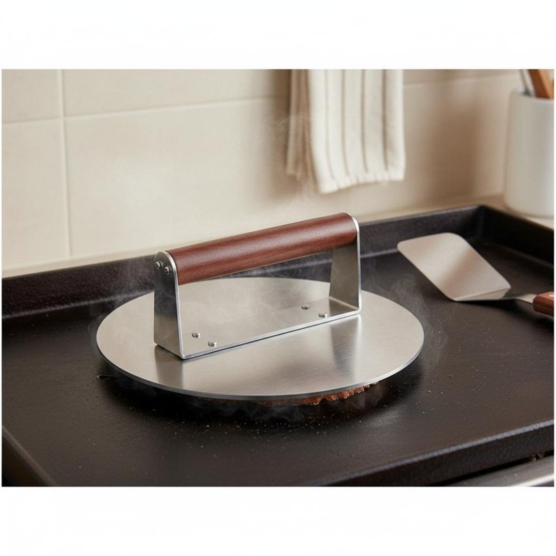 Burger Patty Press Long-Lasting Kitchen Gear Round Shape gallery