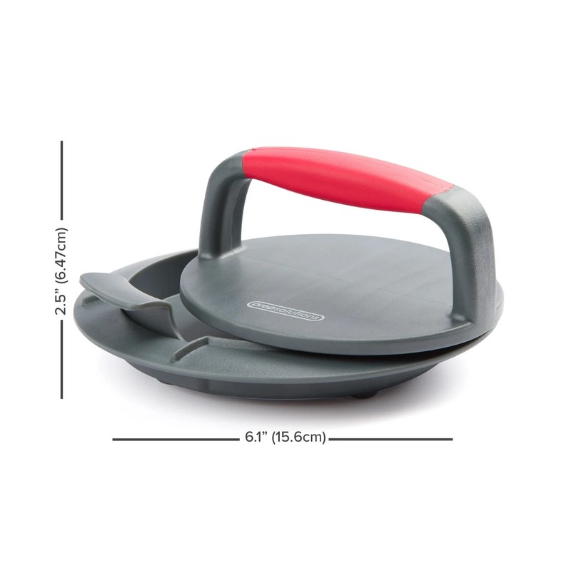 Perfect Burger Press Patty Maker – 4.5" 6oz | Even Cooking I FREE & FAST SHIPP!! gallery