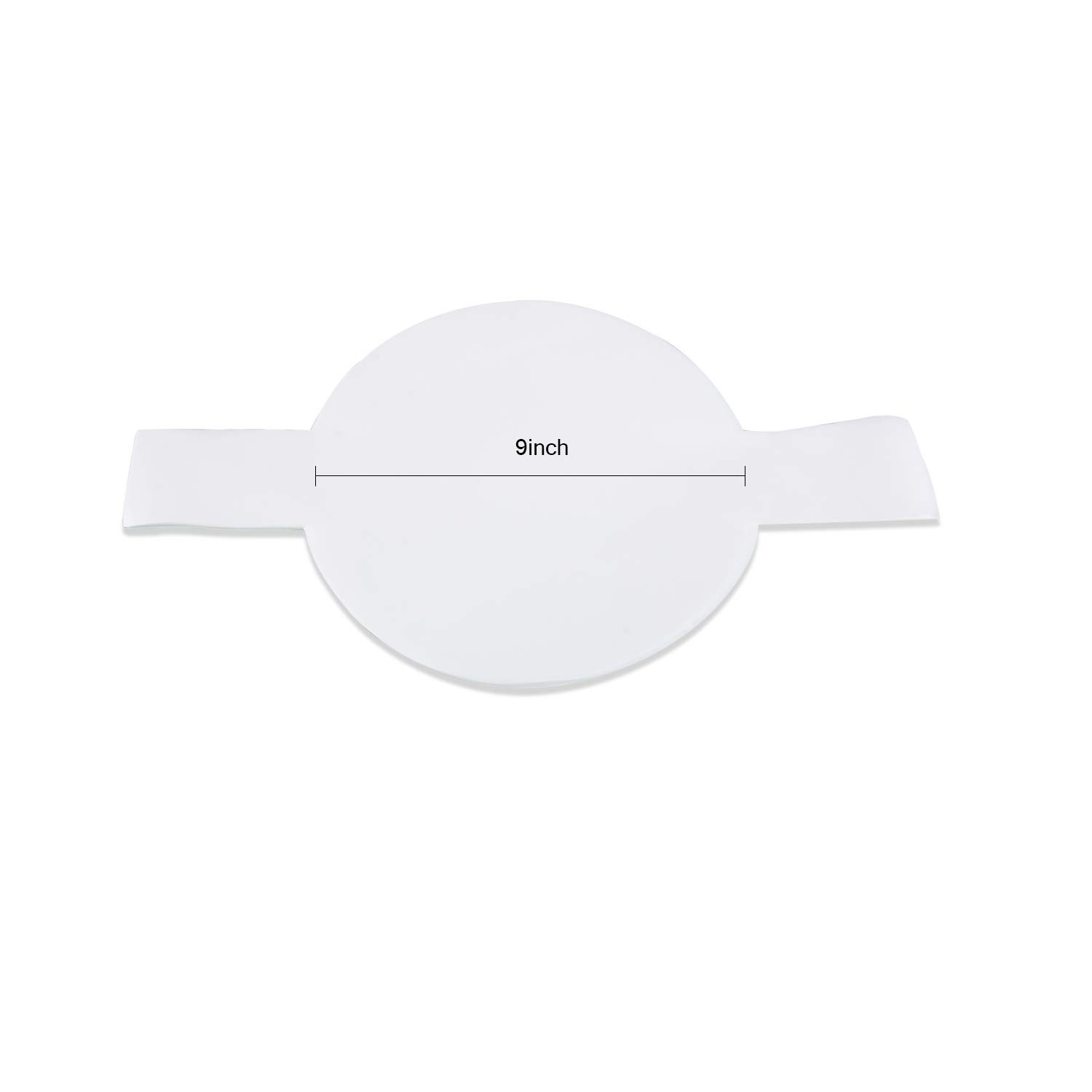 100 PCS Precut Circle Cake Pan Liners Rounds, 9 Inch Non 9 inches, White gallery
