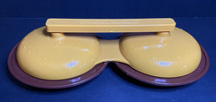 Charcoal Companion Double Hamburger Press Mold 2005 4.5 Inch Circular Patties
