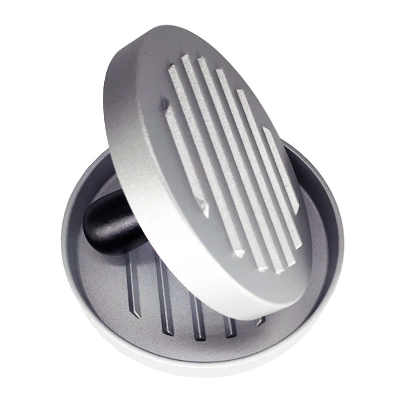 Hamburger Patty Maker Round Metal Mould Grill Burger Press - Cooking Tool gallery
