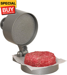 Burger Press, Makes 4 1/2″ Diameter Patties for Hamburger, Crab Cakes, Sausage,