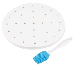 Flexzion 9 Inch 9 (100 Sheet), Suitable for 5.3/ 5.8 Qt Air Fryer