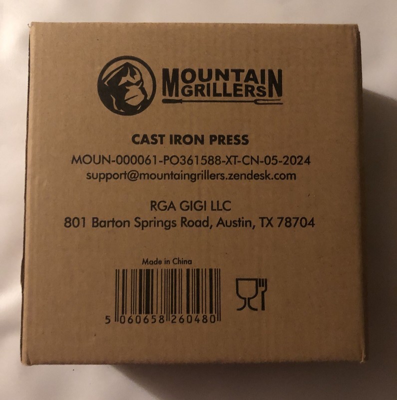 NEW Mountain Grillers Cast Iron Press gallery