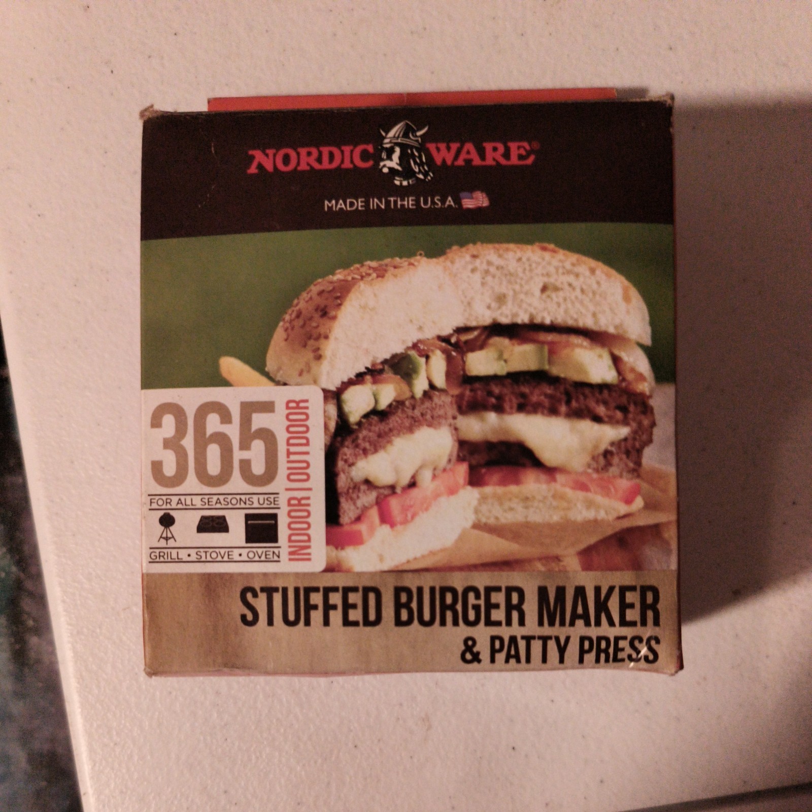 Nordic Ware 3 in 1 Stuffed Burger Press gallery