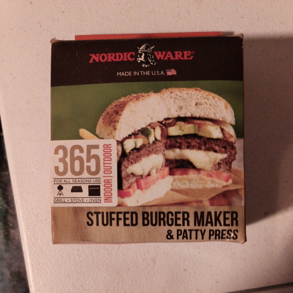 Nordic Ware 3 in 1 Stuffed Burger Press