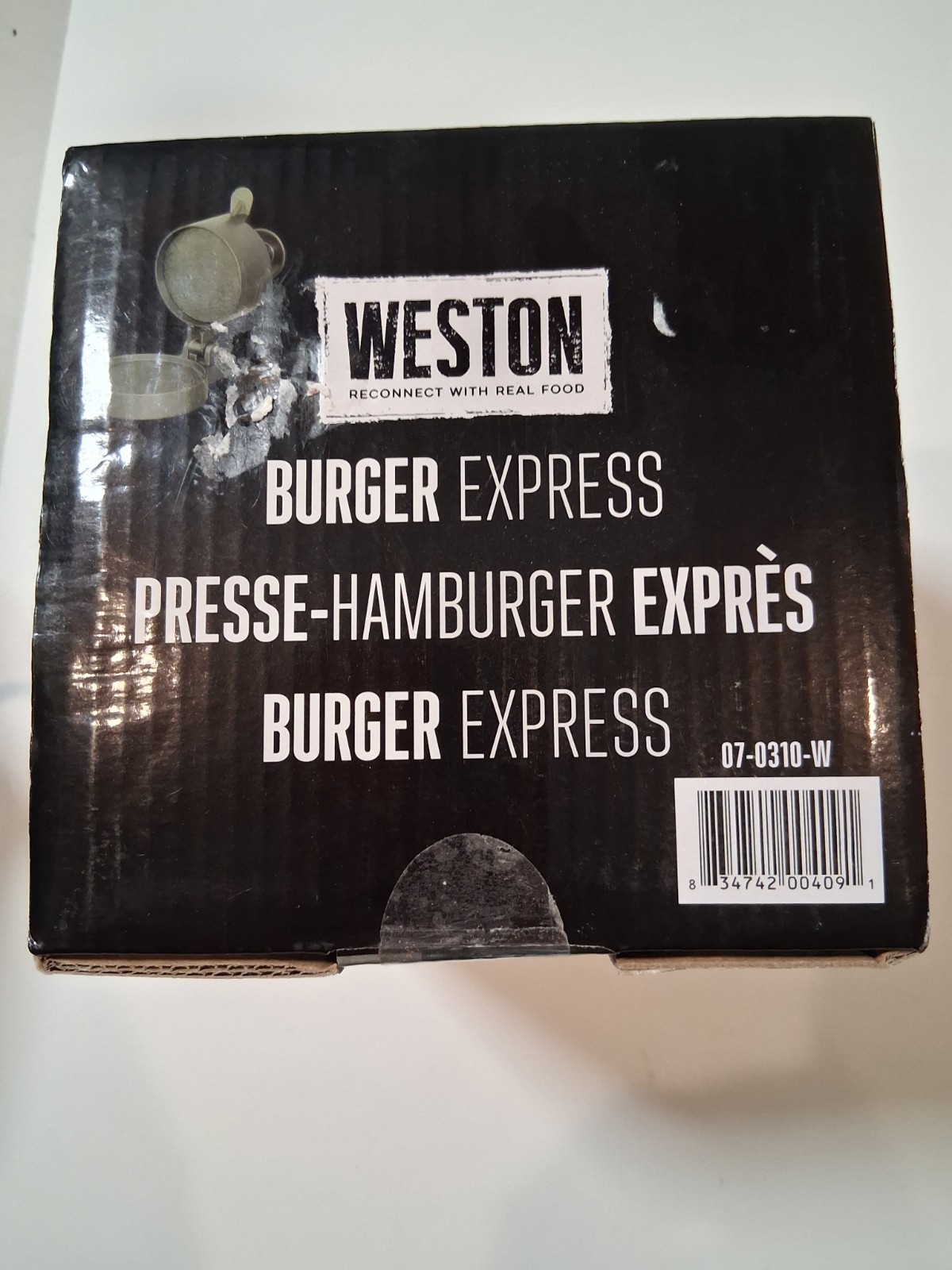 Weston Burger Express Press Compactor Ejector Button Model 07-0310W New In Box gallery
