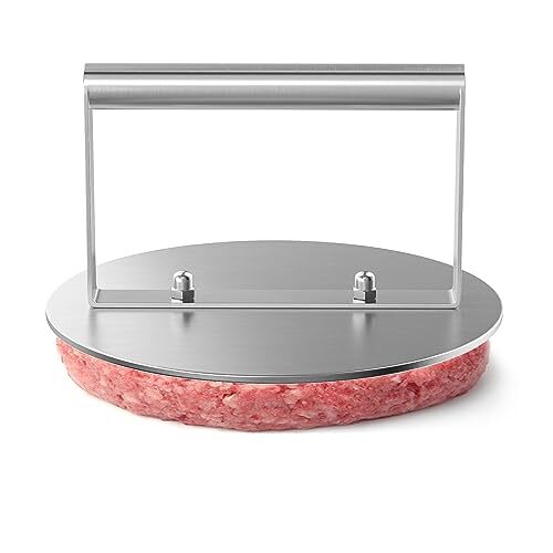 Stainless Steel Burger Press Bacon Grill Burger Smasher Non-Stick Grill Press gallery