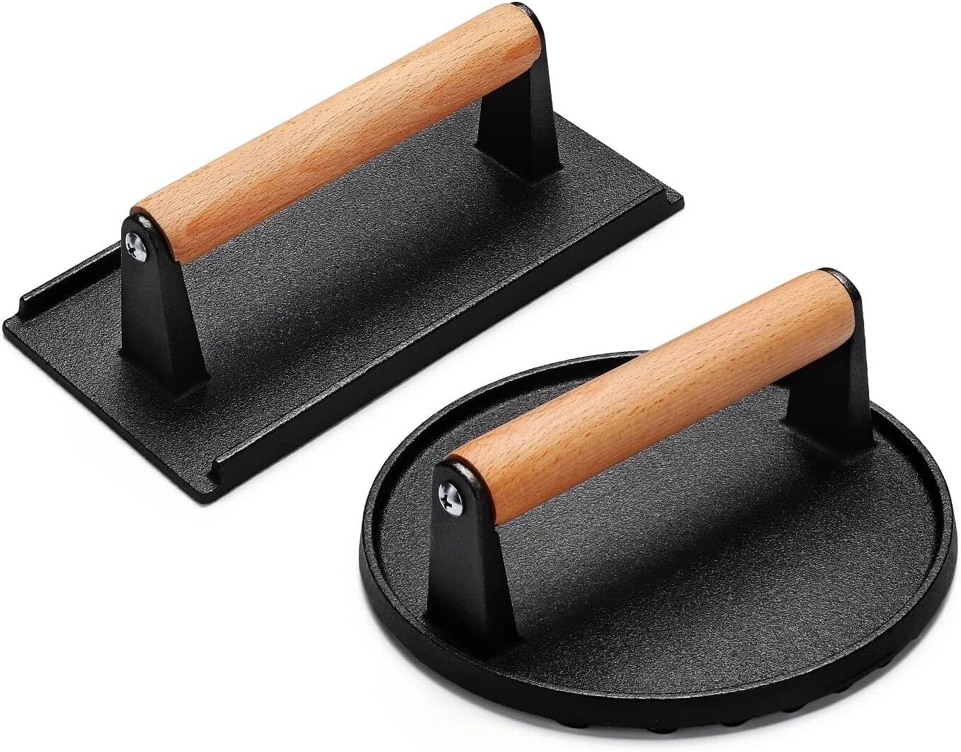 AIVIKI Burger Press, Smash Burger Press for Blackstone Griddle, Heavy Duty Cast gallery