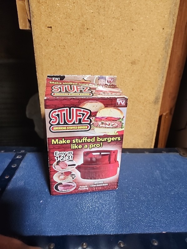 Stufz Stuffed Burger Press - Hamburger Patty Maker - As Seen On TV gallery