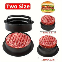 Burger Press Mold & Patty Press Maker -3 in 1 Stuffed Hamburger Patty Maker Perf