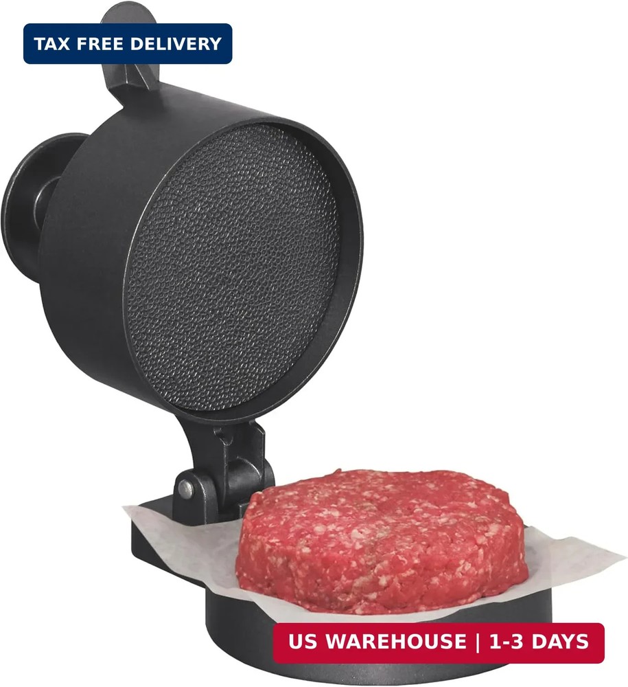 Weston Burger Press, Makes 4 1/2" Diameter Patties for Hamburger, Crab Cakes, Sa