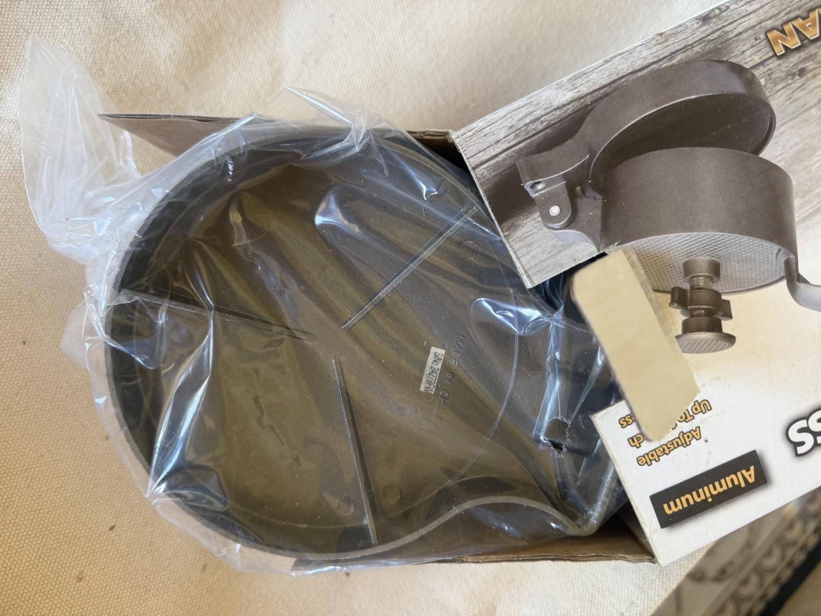 Sportsman Adjustable Aluminum Hamburger Press 4 1/4 in Dishwasher Safe MHPRESSA gallery